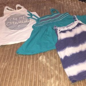 Girls tanks and shirts bundle size 3t